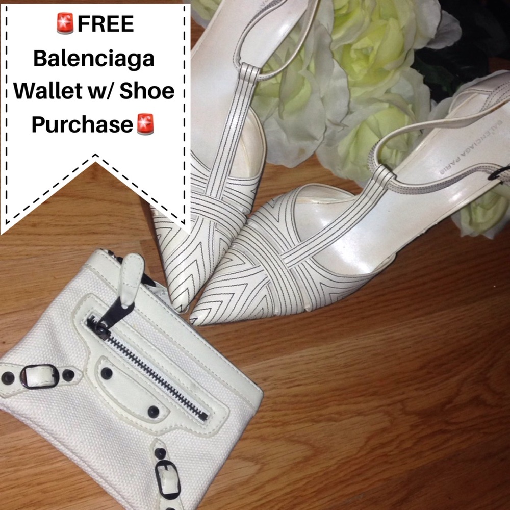 FREE AUTHENTIC Balenciaga Wallet w/ Shoe Purchase